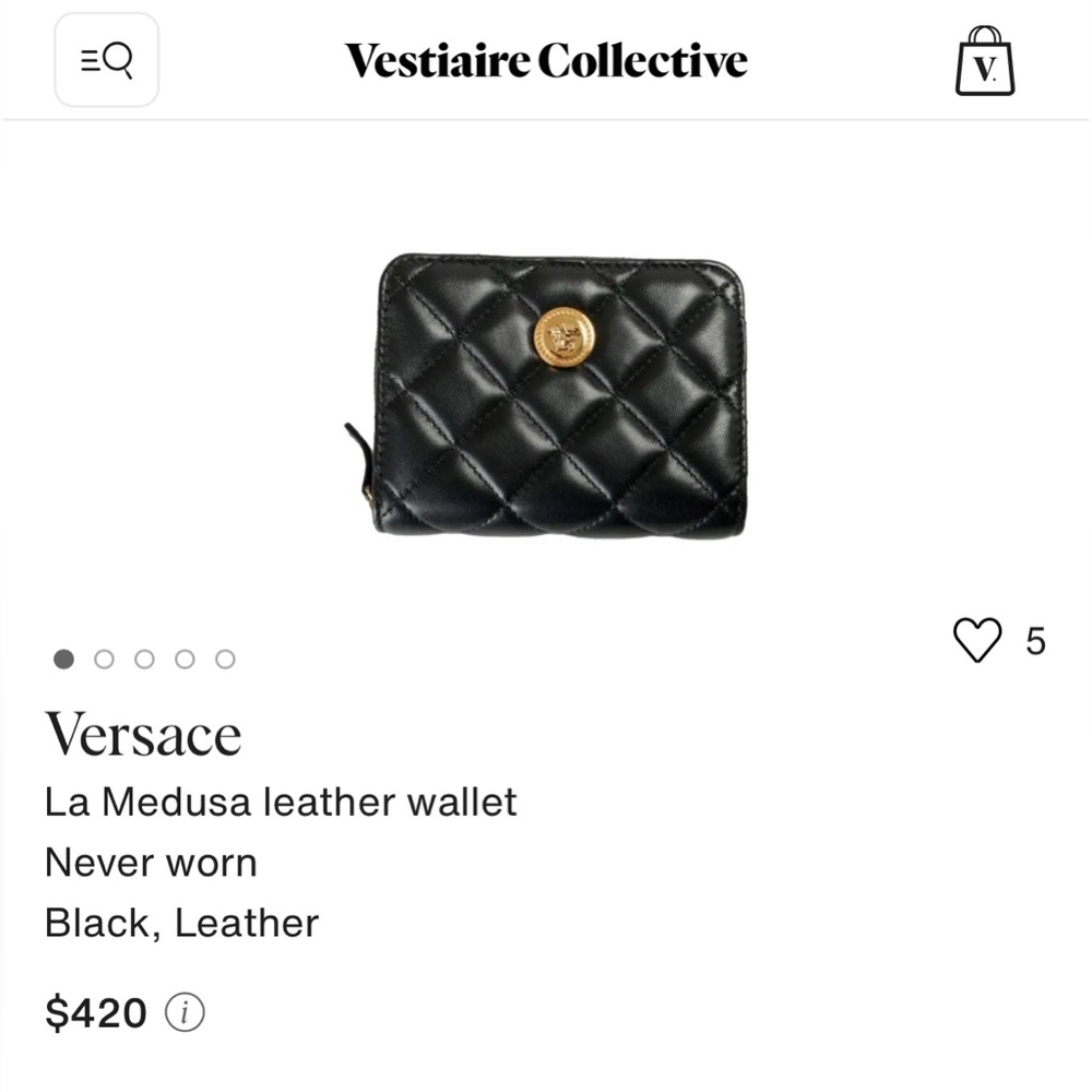 Versace wallet